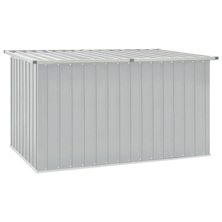 Stijlvolle Grijze Tuinbox | Outlet | -60%, Tuin en Terras, Bergingen en Tuinkasten, Nieuw, Metaal, Containerberging, Verzenden