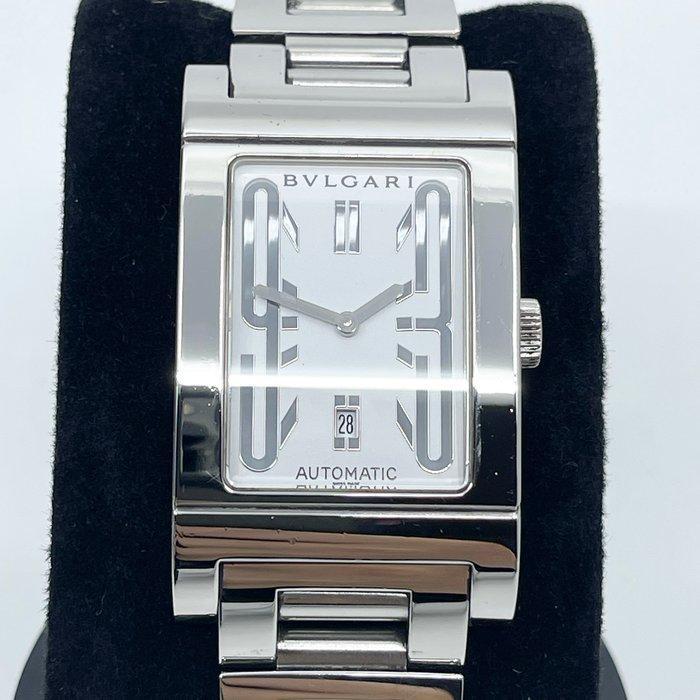 Bvlgari - Rettangolo - RT45S - Homme - 2000-2010, Handtassen en Accessoires, Horloges | Heren