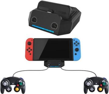 JYS Nintendo Switch 2-Port TV Dock for GameCube