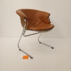 thema - Gastone Rinaldi - Chaise - Acier, Cuir - Kavel 2