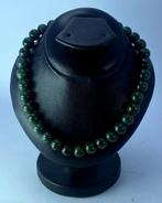 Nephriet kralen ketting Gepolijste - Hoogte: 10 mm -