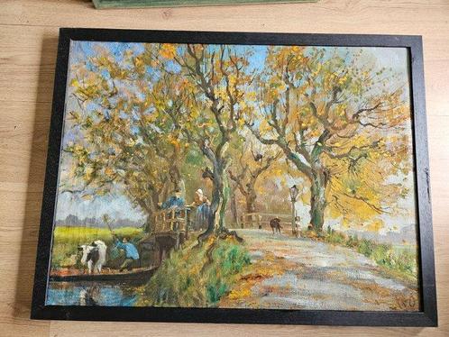 F.A. van Oostveen (Nederlandse School 1885-1979) -, Antiek en Kunst, Kunst | Schilderijen | Klassiek
