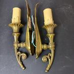 Wandlamp (5) - Brons - Antieke wandlampen, Antiek en Kunst