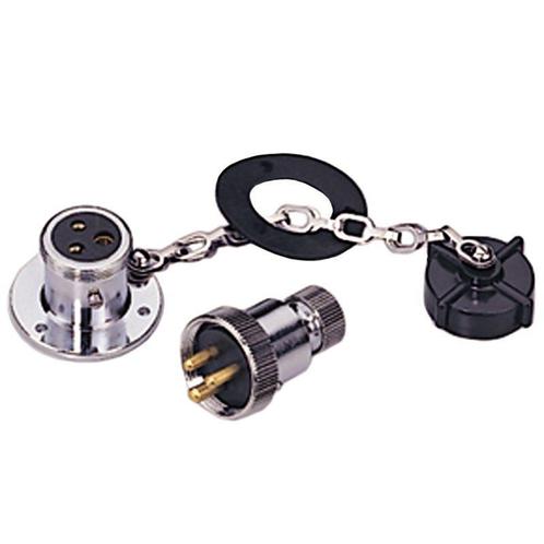 Dekstekker met Stopcontact 3-Polig 3 Amp, Sports nautiques & Bateaux, Accessoires & Entretien, Enlèvement ou Envoi