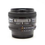 Nikon 24mm F2.8D AF Nikkor Objectief (Occ), Ophalen of Verzenden, Zo goed als nieuw, Groothoeklens