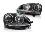 Sport Black koplamp units geschikt voor VW Golf 5, Autos : Pièces & Accessoires, Éclairage, Verzenden