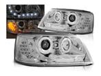 LED DRL koplampen Chrome geschikt voor VW T5, Verzenden