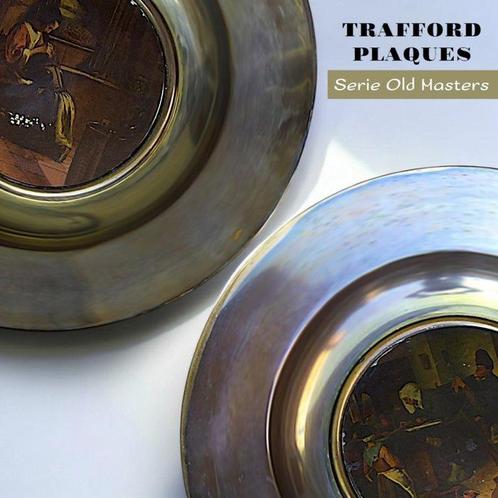Wanddecoratie - Trafford Plaques - 2x Decoratieve Schalen,, Antiek en Kunst, Curiosa en Brocante