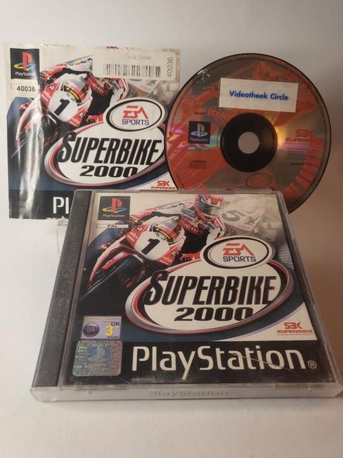 Superbike 2000 Playstation 1, Consoles de jeu & Jeux vidéo, Jeux | Sony PlayStation 1, Enlèvement ou Envoi