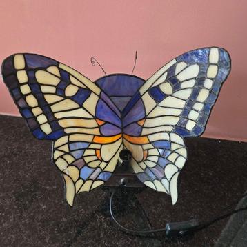Tiffany stijl tafellamp - Lamp - Glas-in-lood beschikbaar voor biedingen