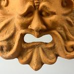 Decoratief ornament - Vintage Italian Terracotta gardan mask