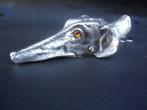Hoofd van een figuur - whippet hazewindhond windhond