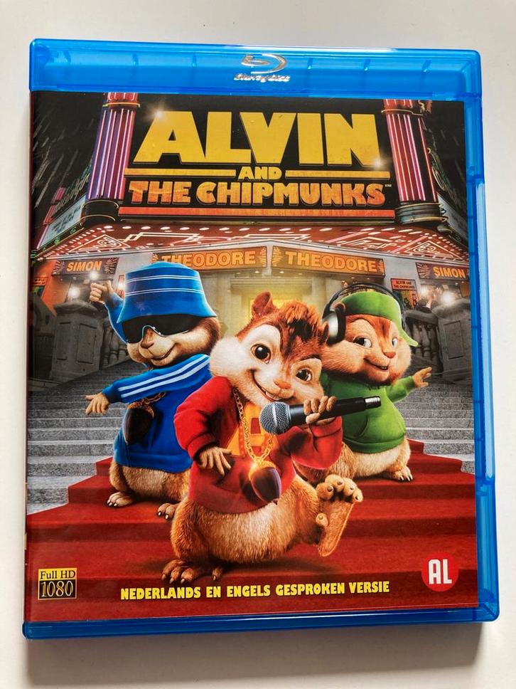 ALVIN AND THE CHIPMUNKS (BLURAY), Cd's en Dvd's, Blu-ray, Gebruikt