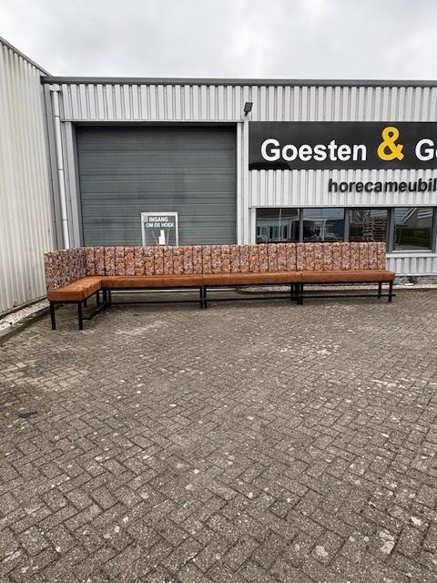 Gebruikte Horecabank - B202- Vintage/Café, Huis en Inrichting, Zetels | Zetels, Ophalen