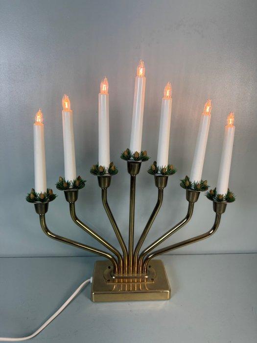 Kerstdecoratie - ADVENT Kerst Kaarsen Lamp: Sfeervolle, Antiek en Kunst, Curiosa en Brocante