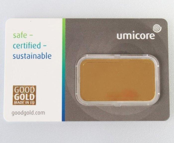 20 gram - Goud .999 - Umicore, Belgium - Verzegeld, Postzegels en Munten, Edelmetalen en Baren