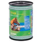 Titan breed lint, 12 mm wit/groen,1xcu 0,30+3xni 0,30 -, Dieren en Toebehoren, Stalling en Weidegang