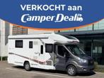 Challenger Graphite Ford - zorgeloos verkocht aan CamperDeal, Caravans en Kamperen, Diesel, 7 tot 8 meter, Ford, Half-integraal