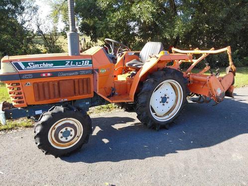 Kubota L1-18 Vierwielaangedreven Minitractor met grondfrees, Zakelijke goederen, Landbouw | Tractoren