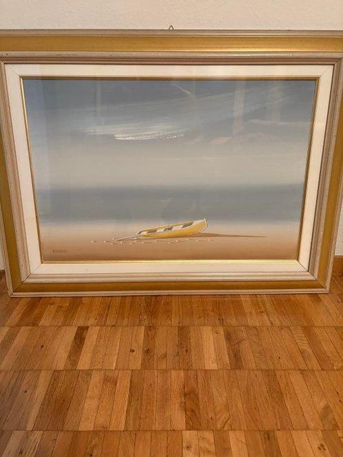 Aldo Riccadi (xx) - Spiaggia [2], Antiek en Kunst, Kunst | Schilderijen | Modern