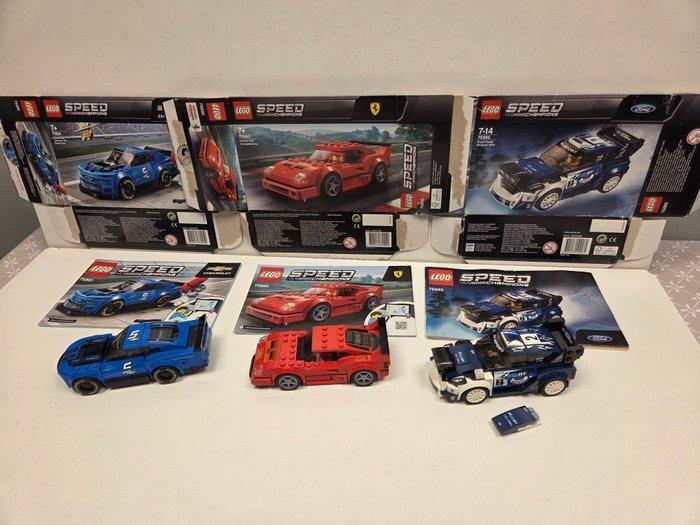 Lego Set - Speed Champions - Ford Fiesta M-Sport WRC 75885 +, Kinderen en Baby's, Speelgoed | Duplo en Lego