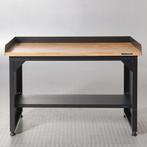 Datona Werkbank PRO - eiken werkblad - legbord - 150 cm -, Doe-het-zelf en Bouw, Ophalen of Verzenden, Nieuw