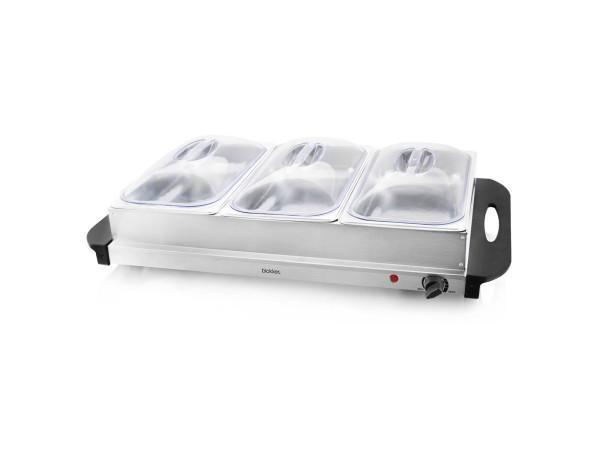 Veiling - Blokker BL-26403 Warmhoudschalen 3x2,5L, Huis en Inrichting, Keuken | Keukenbenodigdheden, Nieuw