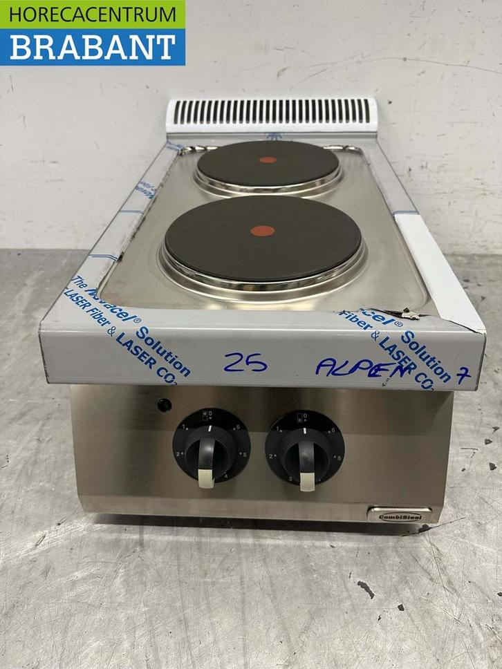 RVS Electrolux 2 pits elektrisch fornuis 40 cm 400V Horeca, Zakelijke goederen, Horeca | Keukenapparatuur, Ophalen of Verzenden