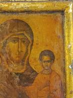 Icoon - Moeder Gods van Vladimir - Hout - Oude orthodoxe, Antiek en Kunst