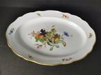 Meissen - Frutta e fiori - Piatto da portata ovale - L. 52cm