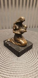 Milo (1910-1978) - Beeld, Young Mother and Her Baby - 12 cm, Antiek en Kunst