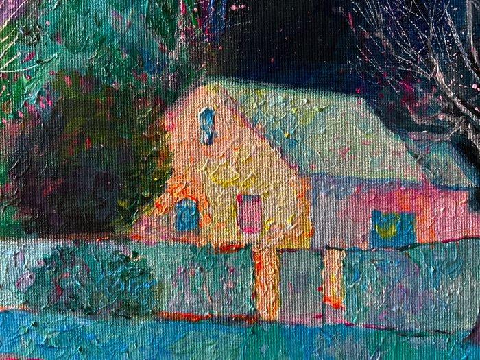 Yaseneva Sveta - Path by the Luminous Water, Antiquités & Art, Art | Peinture | Moderne