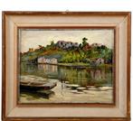 Leon Giuseppe Buono (1887-1975), Attribuito a - Paesaggio, Antiek en Kunst