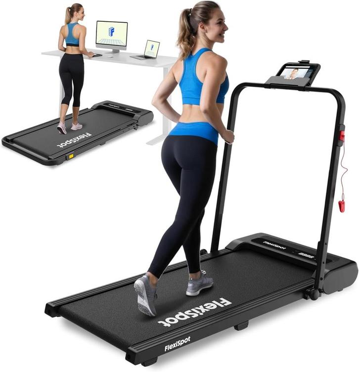 Loopband - Walking pad - Wandelband - 1-6 km/u - Zwart - WP0, Sport en Fitness, Fitnessapparatuur, Nieuw, Verzenden