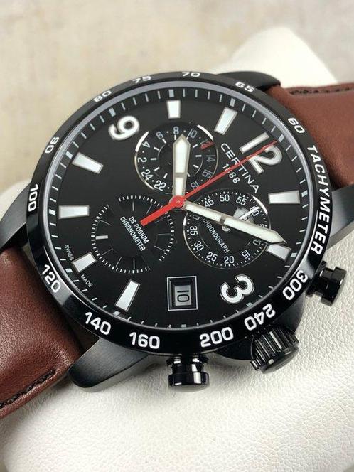 Certina - DS Podium Chronograph GMT Chronometer -, Handtassen en Accessoires, Horloges | Heren