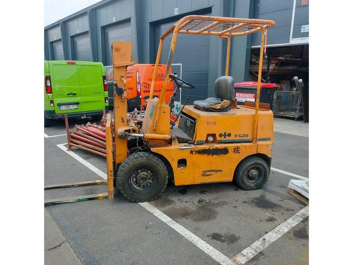 Online veiling - KOMATSU - Forklift Trucks, Zakelijke goederen, Machines en Bouw | Heftrucks en Intern transport, Ophalen