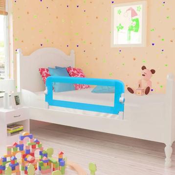 vidaXL Kinderbedhekjes 2 st 102x42 cm blauw disponible aux enchères