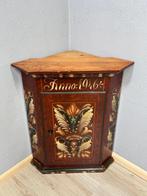 Fraaie gedateerde hoekkast uit Zweden - Kast - Hout, Antiek en Kunst