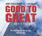 Good To Great AUDIO CD x5 9781856868631, Livres, Jim Collins, Instaread, Verzenden