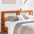 vidaXL Hoofdbord met schappen 120 cm massief grenenhout, Huis en Inrichting, Slaapkamer | Bedden, Verzenden, Nieuw