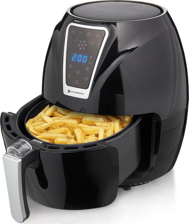 2dekans | KitchenBrothers Airfryer - Heteluchtfriteuse -, Huis en Inrichting, Schoonmaakartikelen, Ophalen of Verzenden