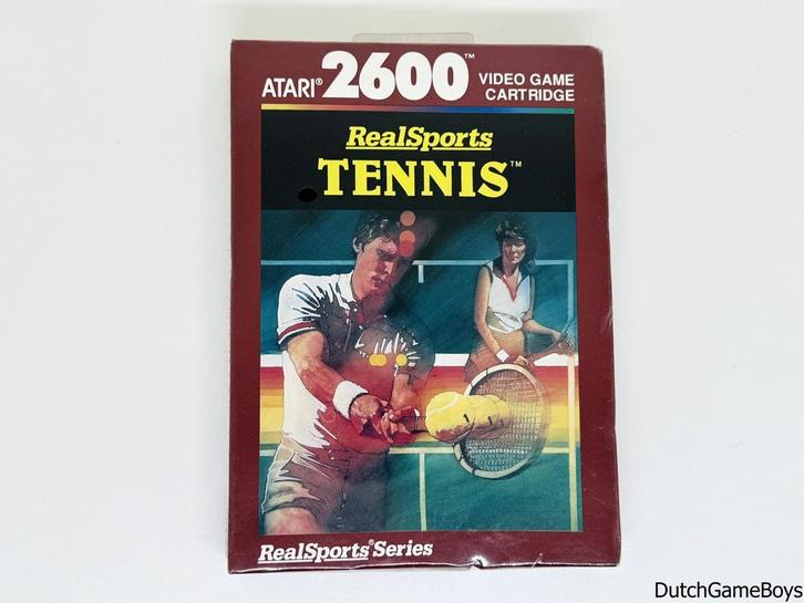 Atari 2600 - Realsports Tennis - New & Sealed, Games en Spelcomputers, Spelcomputers | Atari, Gebruikt, Verzenden