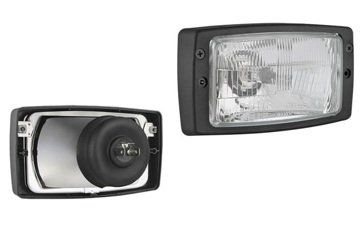Wesem H4 Koplamp Inbouw 184x102 + Frame, + H4 24V, Autos : Pièces & Accessoires, Éclairage, Enlèvement ou Envoi