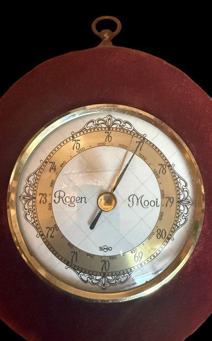 Sundo Sundo barometer - Messing, Fluweel - Sundo barometer, Antiek en Kunst, Curiosa en Brocante