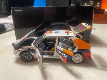 Kyosho 1:18 - Modelauto - Lancia Delta HF Integrale - Rallye