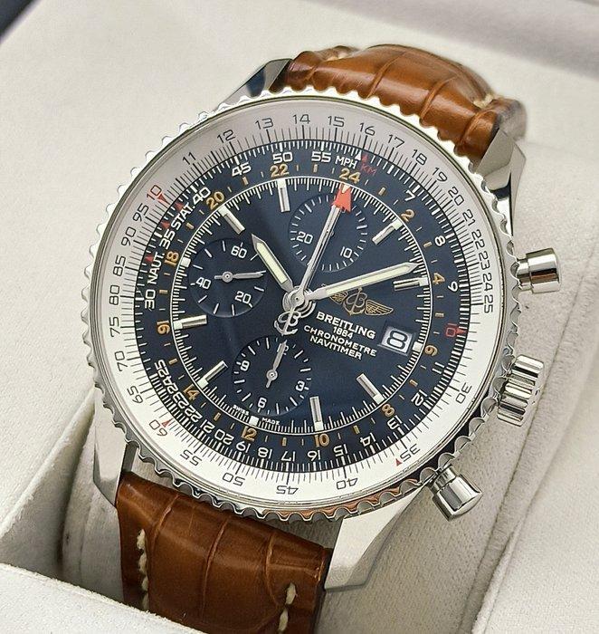 Breitling - Navitimer World 46 GMT Chronograph - A24322 -, Bijoux, Sacs & Beauté, Montres | Hommes
