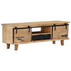 vidaXL Tv-meubel 120x30x40 cm massief mangohout, Huis en Inrichting, Kasten |Televisiemeubels, Verzenden, Nieuw