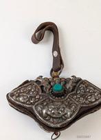 Pochette tibétaine - Cuir - Tibet/Népal - seconde moitié du