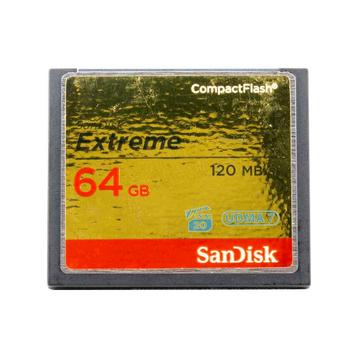 SanDisk 64GB CF Card 120MB/S, Verzenden