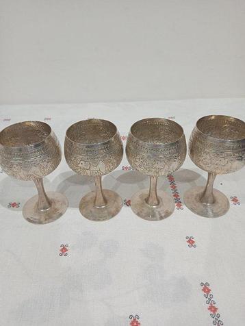 Glas wijn - 692 g - Zilver - India - 20e eeuw